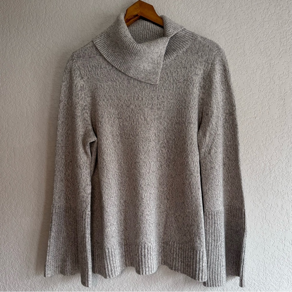 Loft Split Neck Sweater L